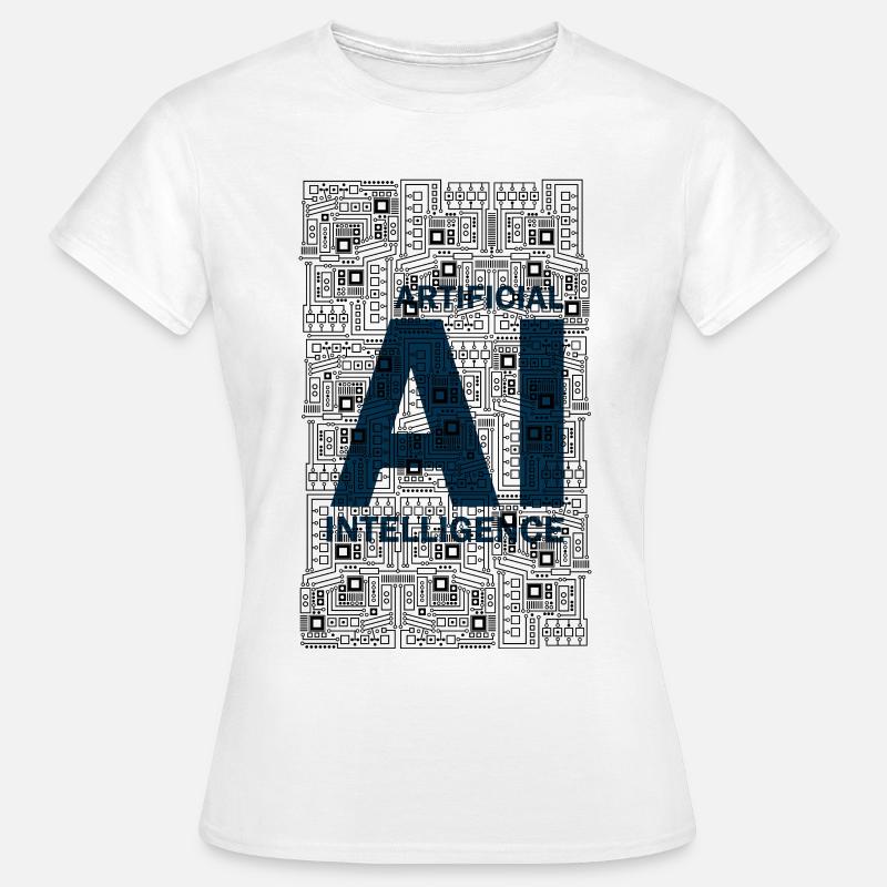 AI - Artificial intelligence - AI - Women's T-Shirt - white