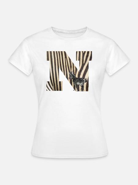 zebra n - Frauen T-Shirt - Weiß