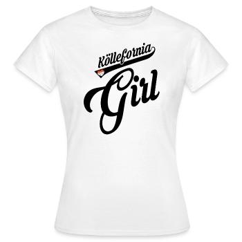 Fille Kölle Fille Kölsch Cologne Cologne - T-shirt Femme - blanc - Devant - AI Model Female 172 dark (172cm)