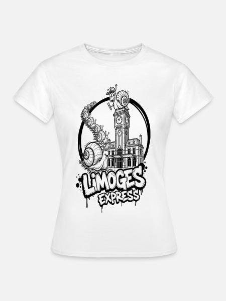 Limoges Express-Schnecken - Frauen T-Shirt - Weiß