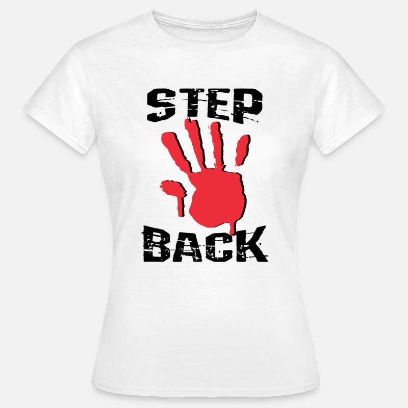 Step back - Women's T-Shirt - white