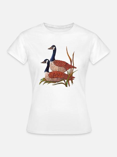 Vögel - Frauen T-Shirt - Weiß