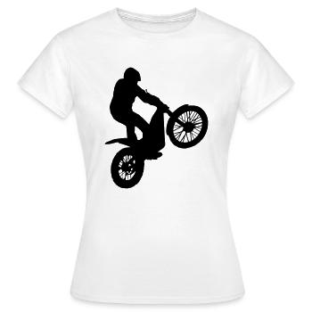 Trial - Women's T-Shirt - white - Front - AI Model Female 172 dark (172cm)