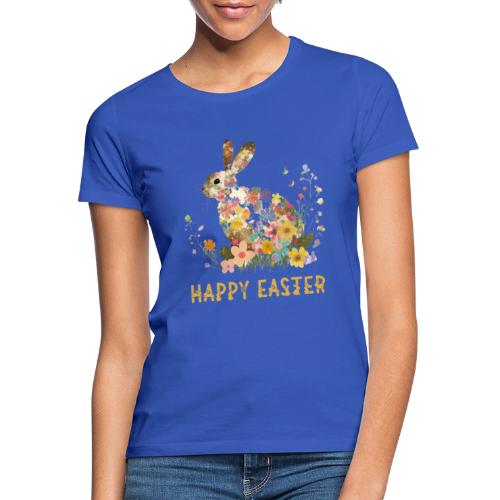 happy easter - T-skjorte for kvinner