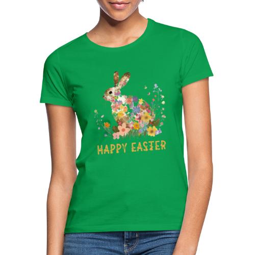 happy easter - T-skjorte for kvinner