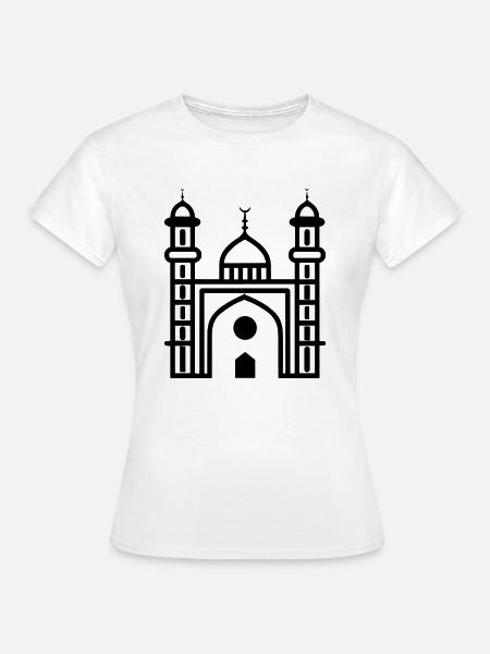 Moschee - Frauen T-Shirt - Weiß