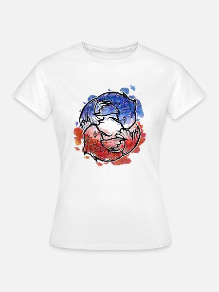 Pescis - Frauen T-Shirt - Weiß