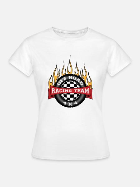 Off Road - Frauen T-Shirt - Weiß