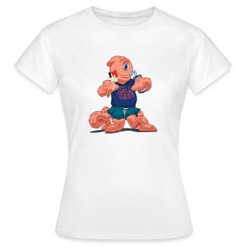 Ackbar's größter Fan - Frauen T-Shirt - Weiß - Vorne - AI Model Female 172 dark (172cm)