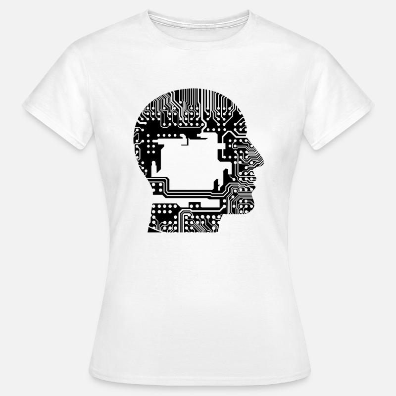 Head off circuits - Women's T-Shirt - white