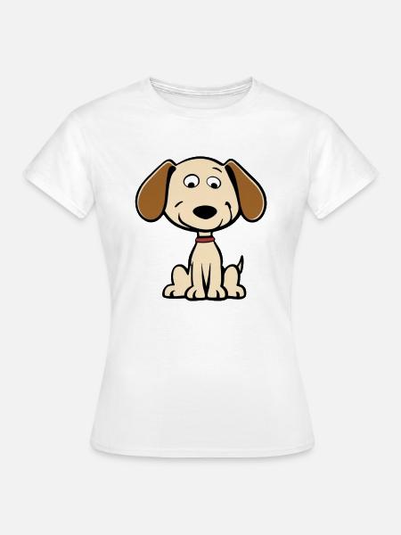 Baby Hund - Frauen T-Shirt - Weiß