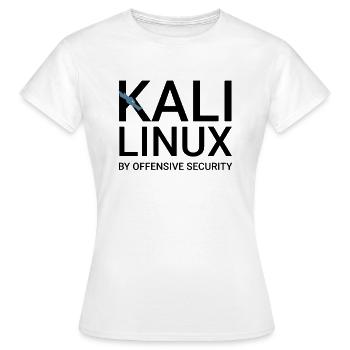 Kali Linux - T-shirt Femme - blanc - Devant - AI Model Female 172 dark (172cm)