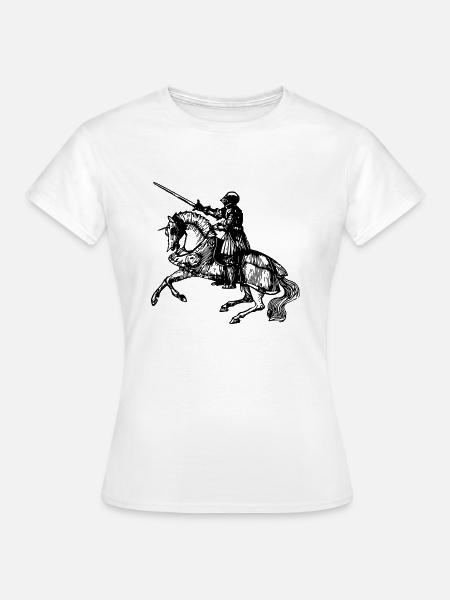 Ritter - Frauen T-Shirt - Weiß