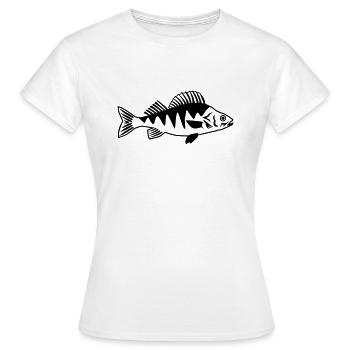 Barsch - Frauen T-Shirt - Weiß - Vorne - AI Model Female 172 dark (172cm)