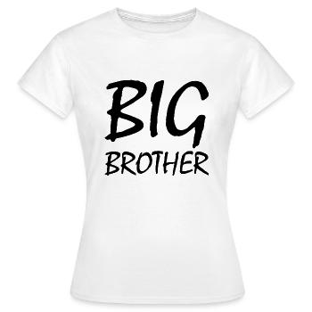 Big brother - Women's T-Shirt - white - Front - AI Model Female 172 dark (172cm)
