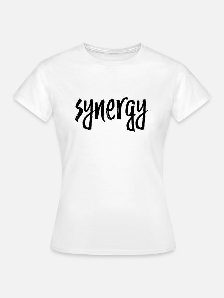 synergy - Frauen T-Shirt - Weiß