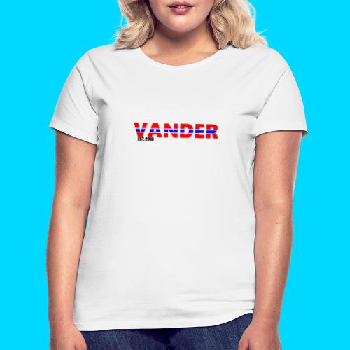 Vander in Red, white and blue. - Women's T-Shirt