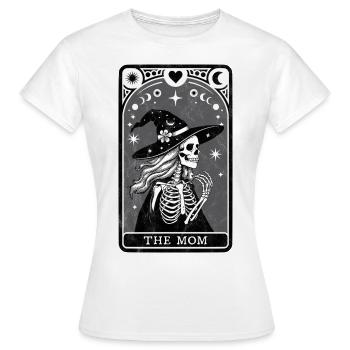 Tarot-Mama - Frauen T-Shirt - Weiß - Vorne - AI Model Female 172 dark (172cm)