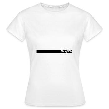 2022 - Women's T-Shirt - white - Front - AI Model Female 172 dark (172cm)