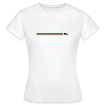 Italia - Women's T-Shirt - white - Front - AI Model Female 172 dark (172cm)