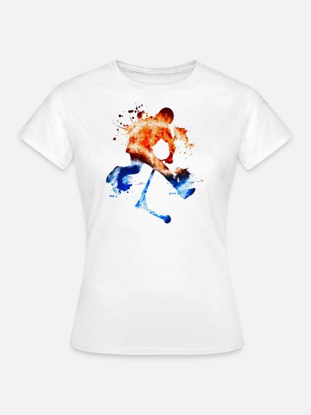 Freestyle-Roller - Frauen T-Shirt - Weiß