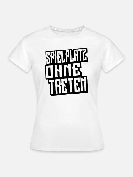 Spielplatz v2 - Frauen T-Shirt - Weiß