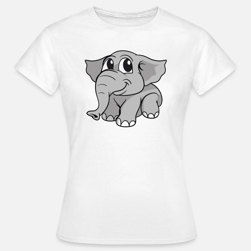 Elephant elephant - Women's T-Shirt - white