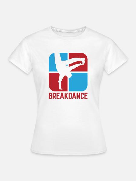 Breakdance - Frauen T-Shirt - Weiß
