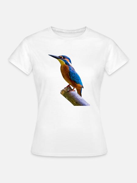 eisvogel - Frauen T-Shirt - Weiß