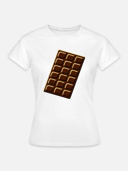 chocolate - Frauen T-Shirt - Weiß