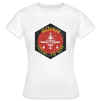 Ronin - Loyal to One (Distressed) - Frauen T-Shirt - Weiß - Vorne - AI Model Female 172 dark (172cm)