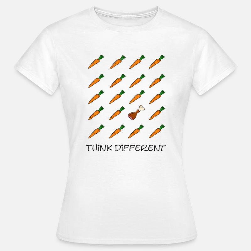 Penser différemment - T-shirt Femme - blanc