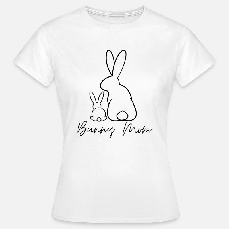 Bunny Mom - Women's T-Shirt - white