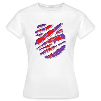 Florenz innen - Frauen T-Shirt - Weiß - Vorne - AI Model Female 172 dark (172cm)