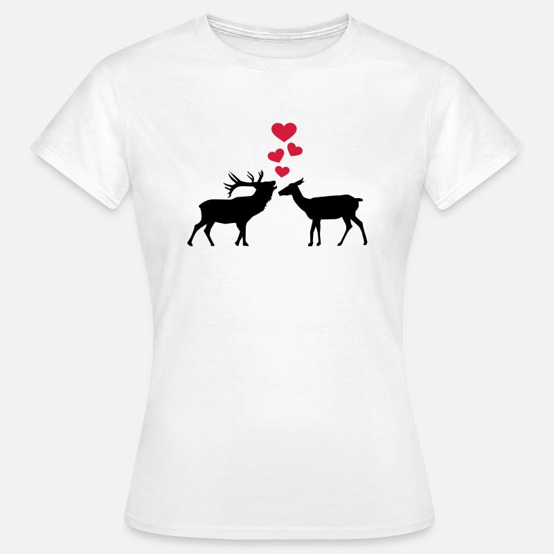Deer - Women's T-Shirt - white
