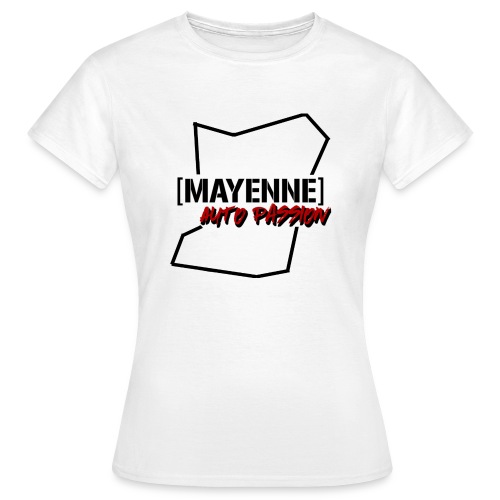 Mayenne Auto Passion Original - T-shirt Femme