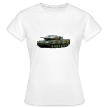 armure - T-shirt Femme - blanc - Devant - AI Model Female 172 dark (172cm)