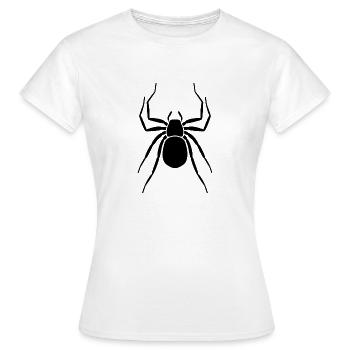 araignée - T-shirt Femme - blanc - Devant - AI Model Female 172 dark (172cm)