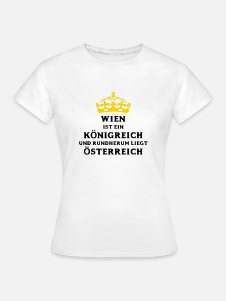 WIEN - Frauen T-Shirt - Weiß