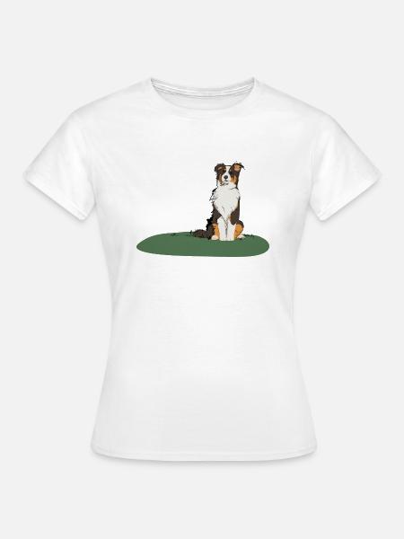 Australian Shepherd - Frauen T-Shirt - Weiß