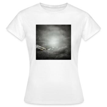 Les déchus - T-shirt Femme - blanc - Devant - AI Model Female 172 dark (172cm)