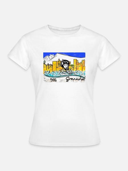 GESCHICHTE VON GRANADA - Frauen T-Shirt - Weiß
