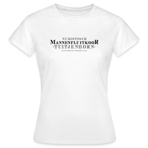 Mannenfluitkoor - Vrouwen T-shirt