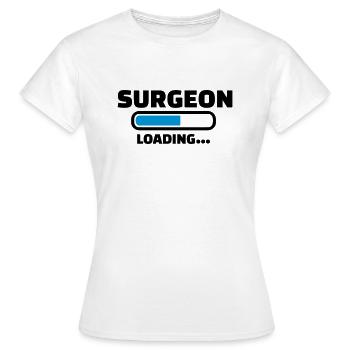 Chirurgien - T-shirt Femme - blanc - Devant - AI Model Female 172 dark (172cm)