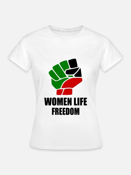 Women life freedom - Frauen T-Shirt - Weiß