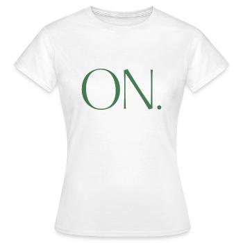 SUR. Une chemise, un mot. - T-shirt Femme - blanc - Devant - AI Model Female 172 dark (172cm)