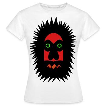Fischhaken - Frauen T-Shirt - Weiß - Vorne - AI Model Female 172 dark (172cm)