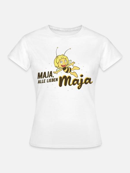 Biene Maja Alle Lieben Maja - Frauen T-Shirt - Weiß