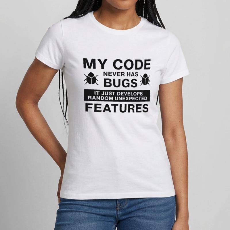 Codage du programmeur codeur T-shirt Femme