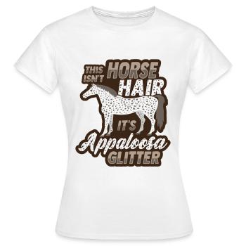 Appaloosa Pferd - Frauen T-Shirt - Weiß - Vorne - AI Model Female 172 dark (172cm)